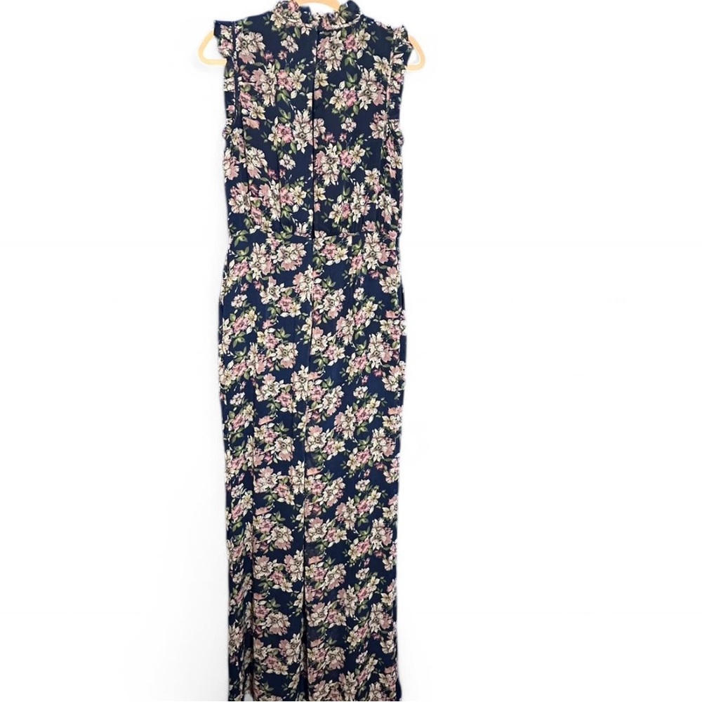 💜 Anthropologie | Ali & Jay Floral Sleeveless Wide Leg Jumpsuit (S) - Picture 3 of 11